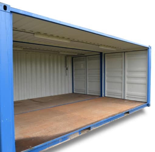 Container de stockage assemblage