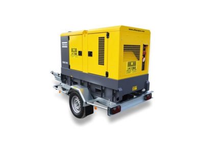 Générateur sur remorque Atlas Copco QAS 60