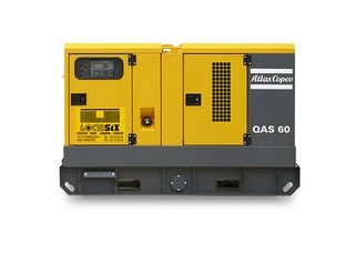 Location de groupes électrogènes (ATLAS COPCO 60 kva)