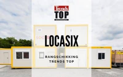 Locasix opgenomen in de rangschikking Trends Top!