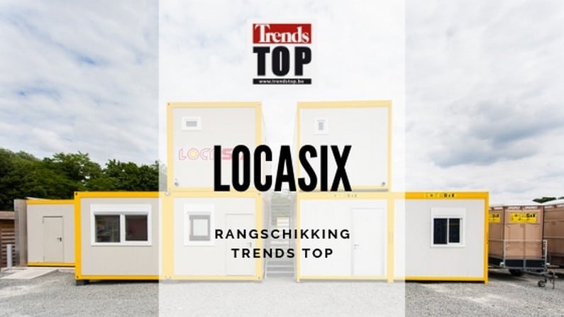 Locasix opgenomen in de rangschikking Trends Top!